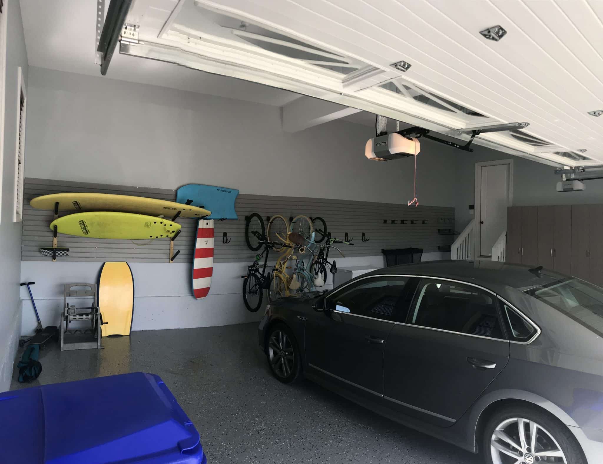 painted garage